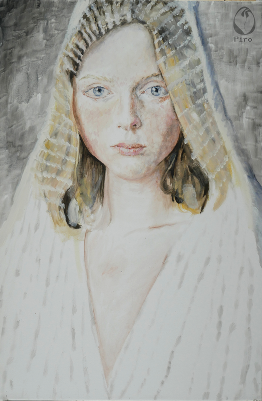 oil on canvas - olio su tela di Piro